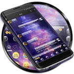 sms messages glassgalaxy theme android application logo